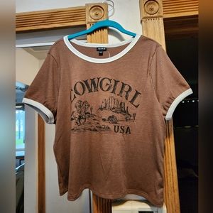 Cute Torrid Cowgirl Top! 🤠🤎